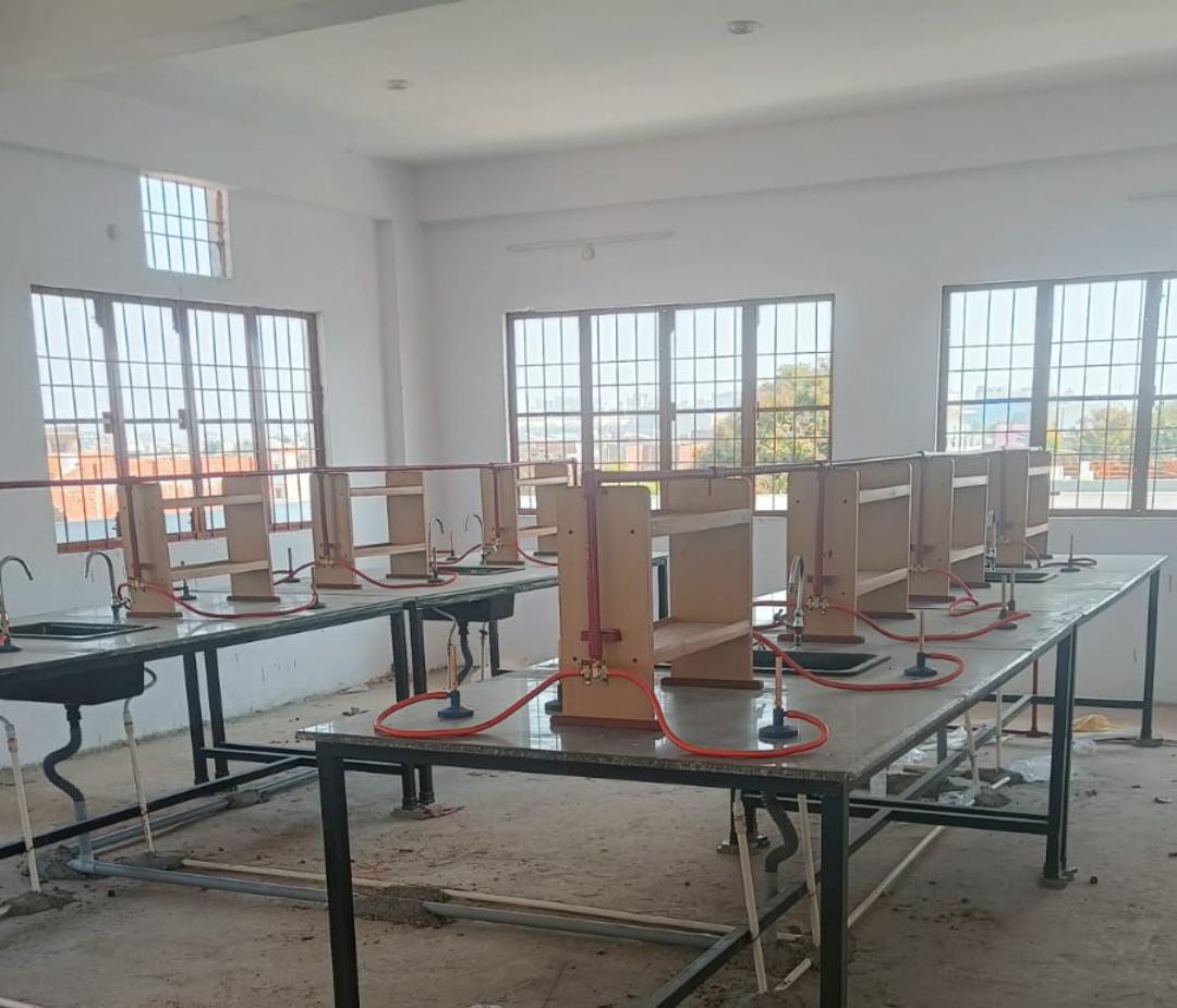 New Science Lab — Infrastructure Ready