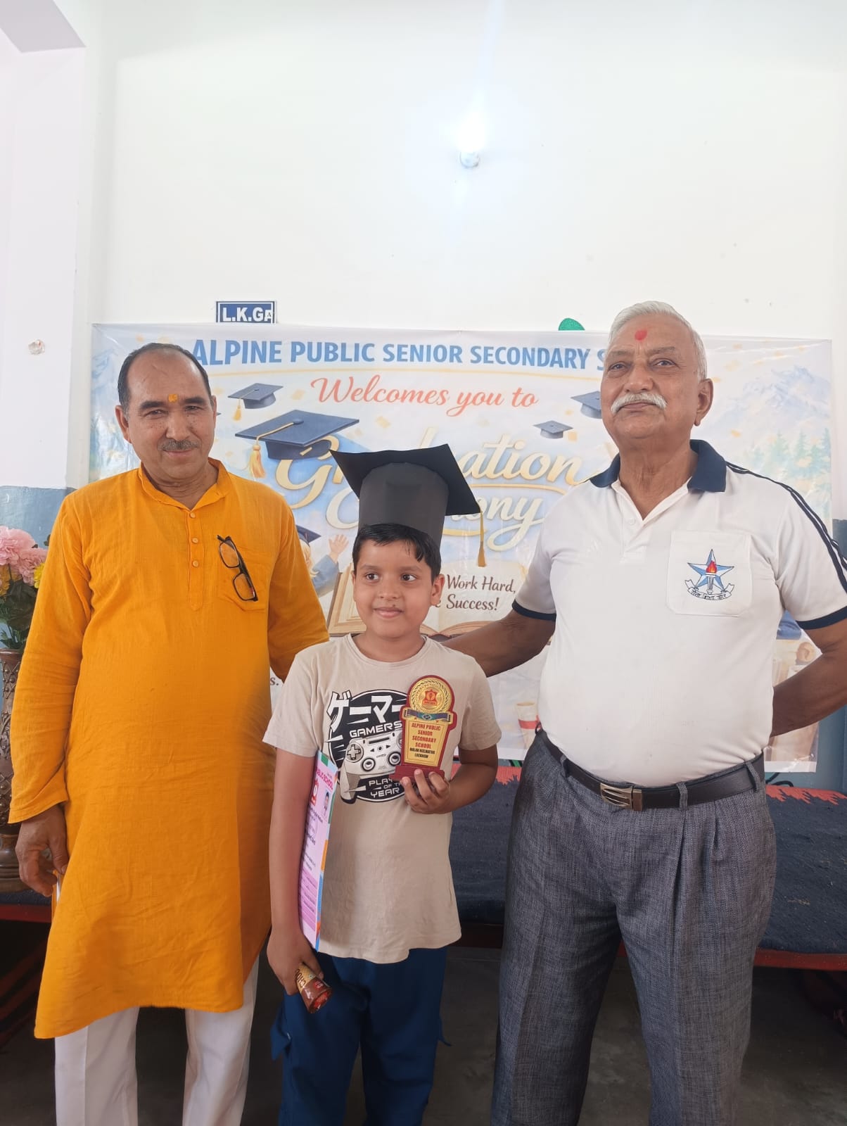 Prize Distribution — Topper of the Year Award