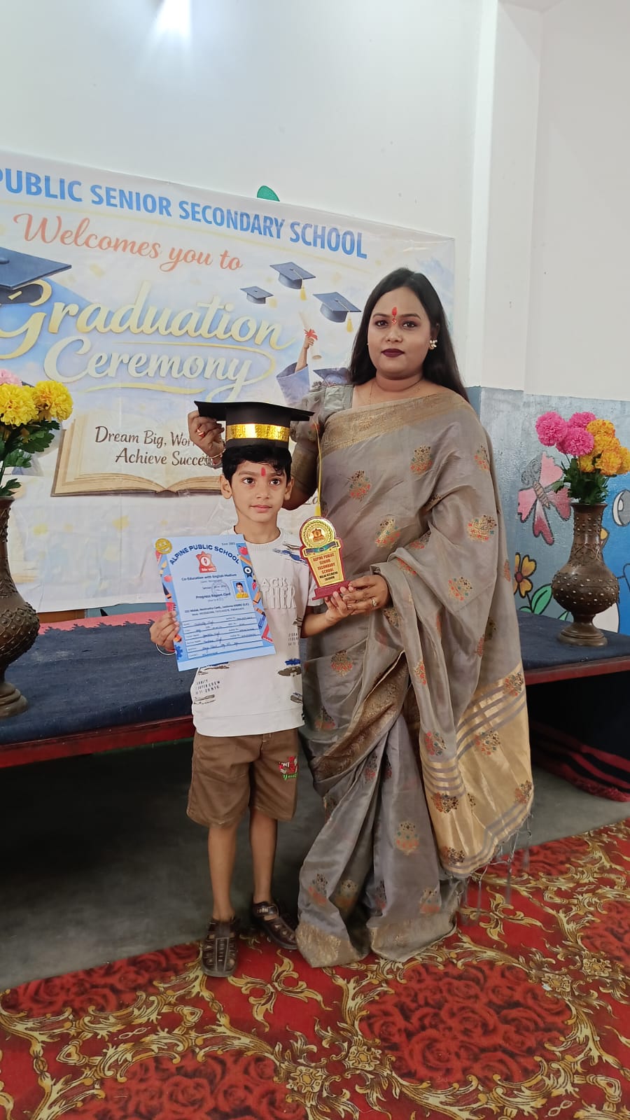Prize Distribution — Class-Wise Award Presentation