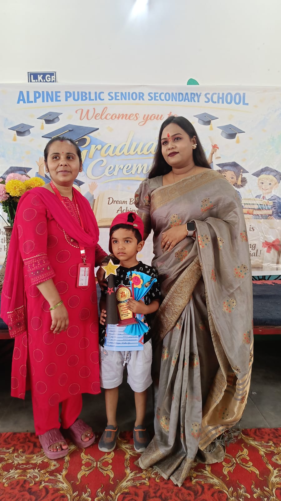 Prize Distribution — Proud Moment with Teachers